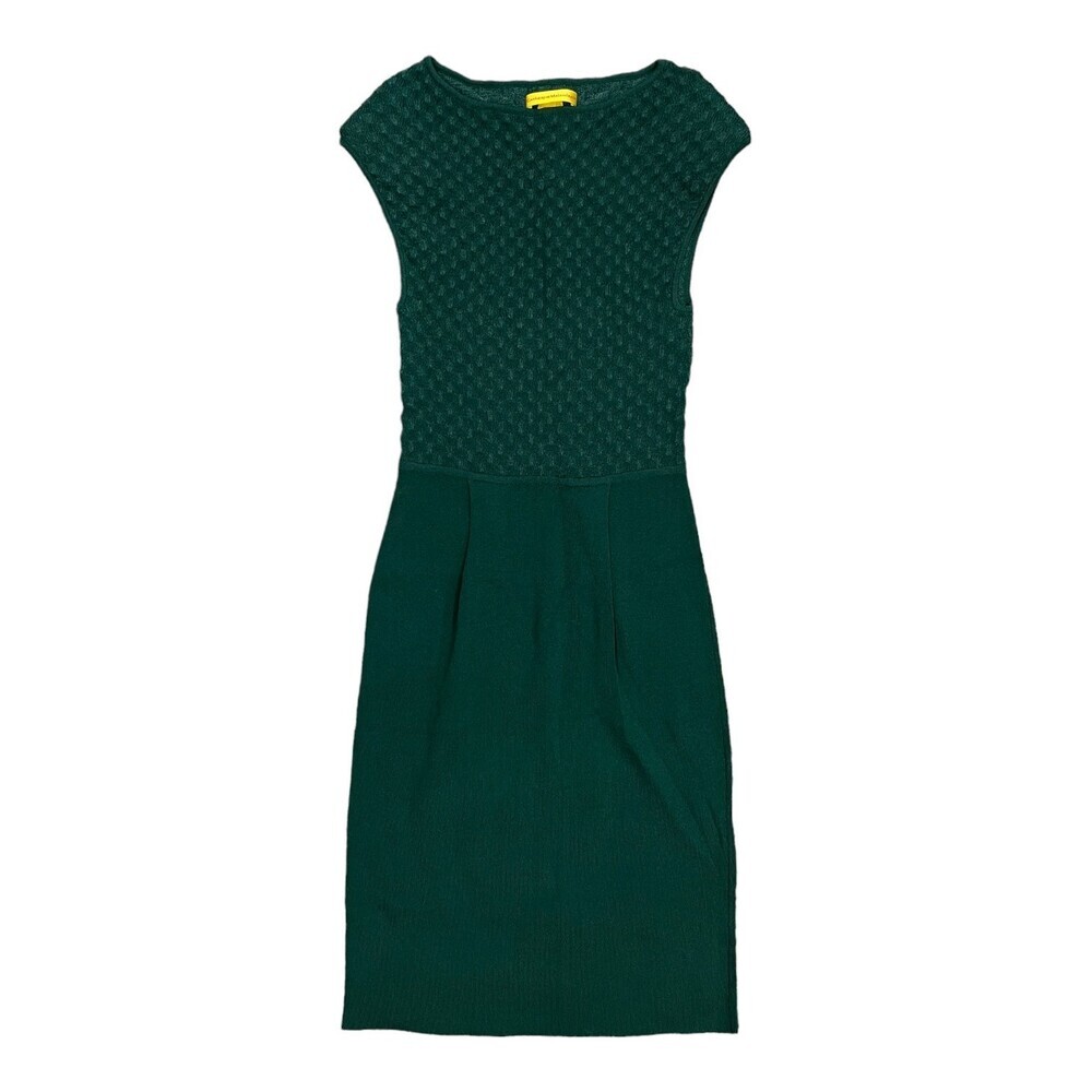 Catherine Malandrino Green Sweater Bodycon Dress XS